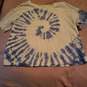 Tie dye crop top girls 10/12